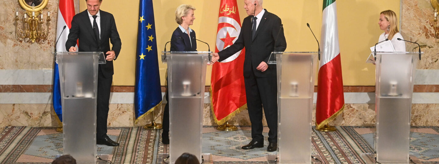 European leaders visit Tunisia to discuss EU-Tunisia migration deal