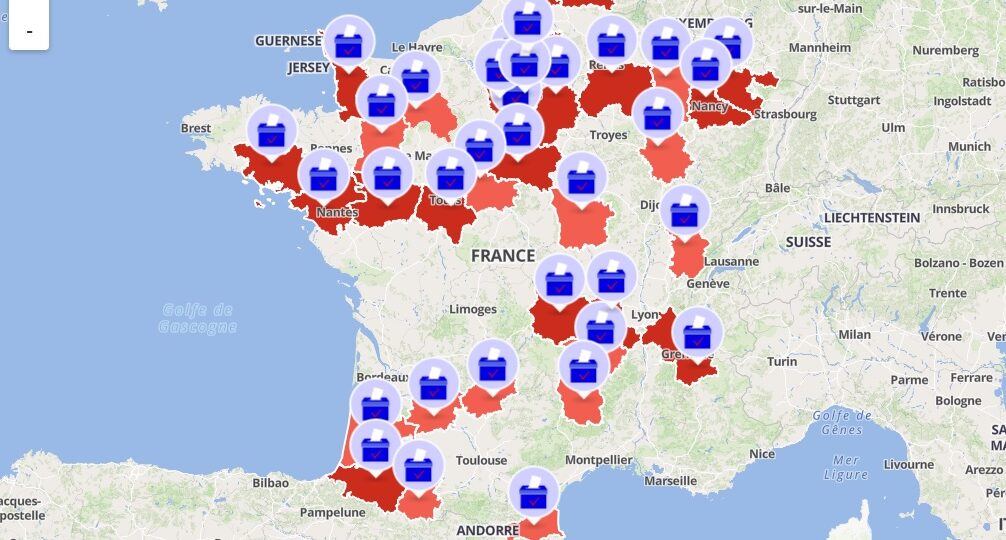 Carte sénatoriale