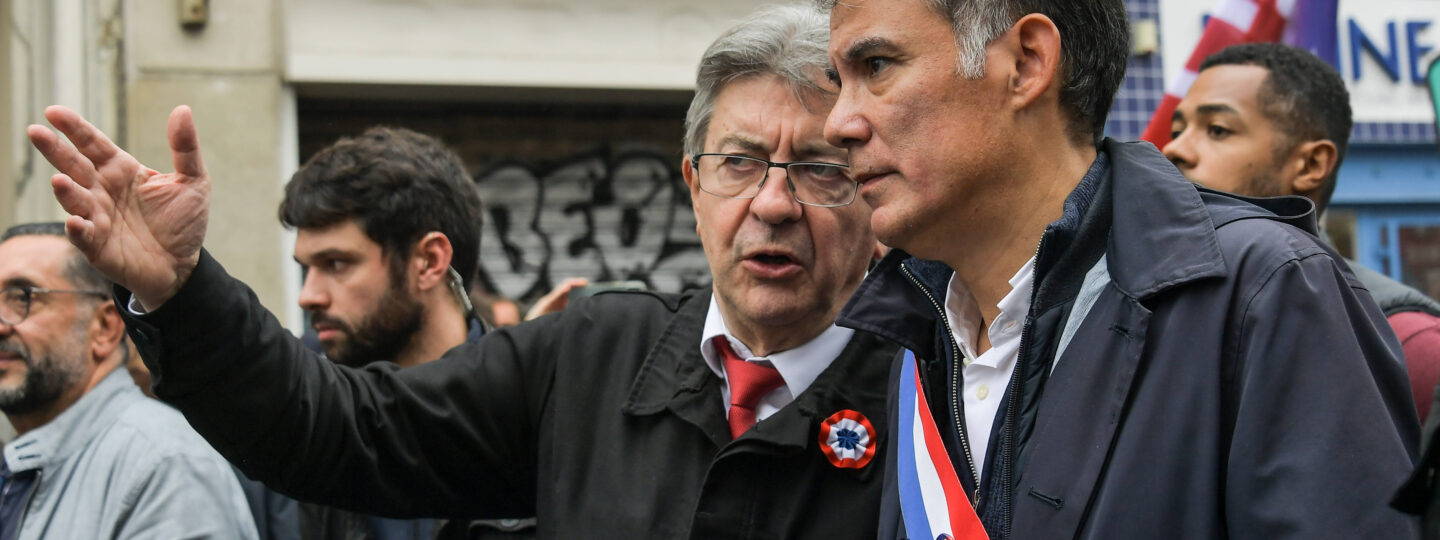 Paris: JL Melenchon Marche NUPES contre la vie chere