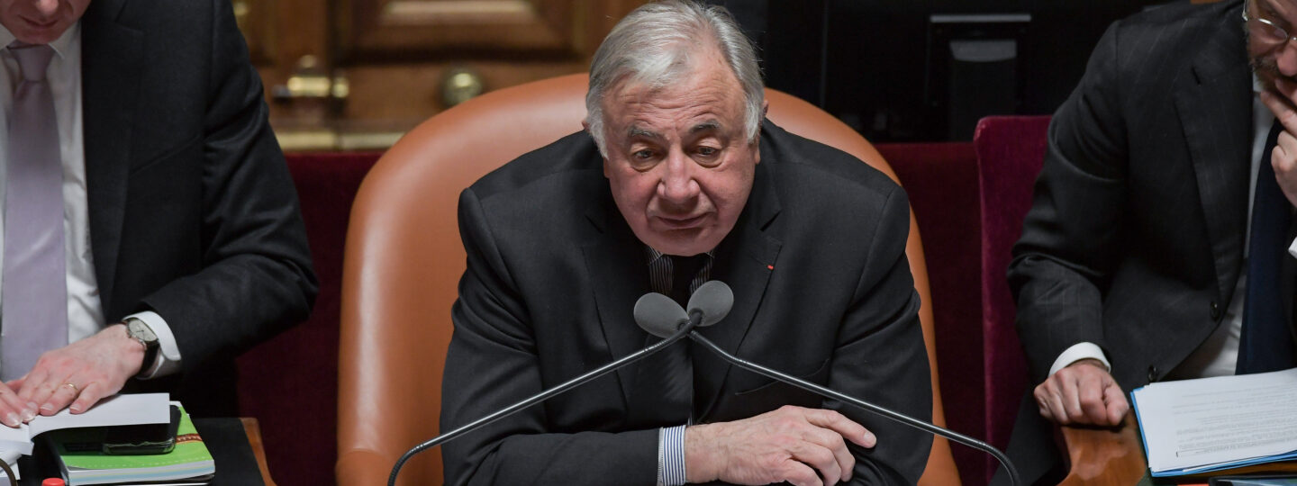 Paris: Debat reforme des retraites au Senat