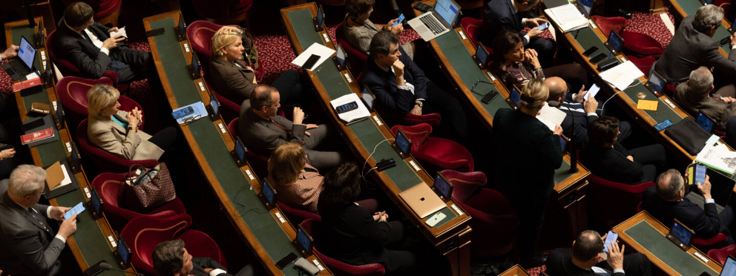 L&rsquo;hémicycle du Sénat