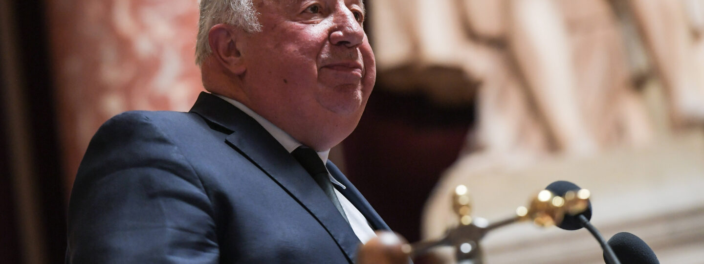 Paris: Gerard Larcher elu President du Senat