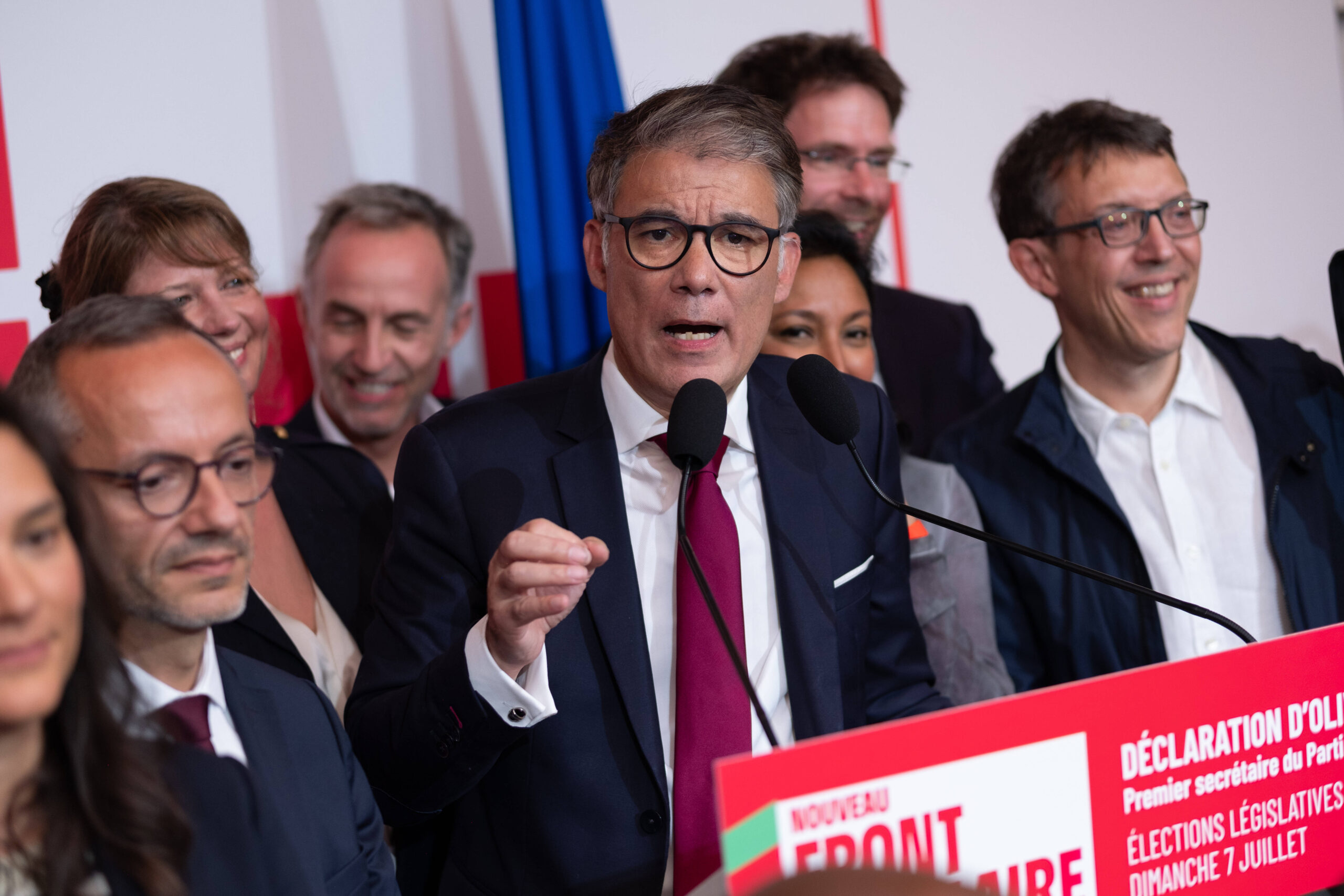 LEGISLATIVES FRANCE : 2ND TOUR SOIREE ELECTORALE PS