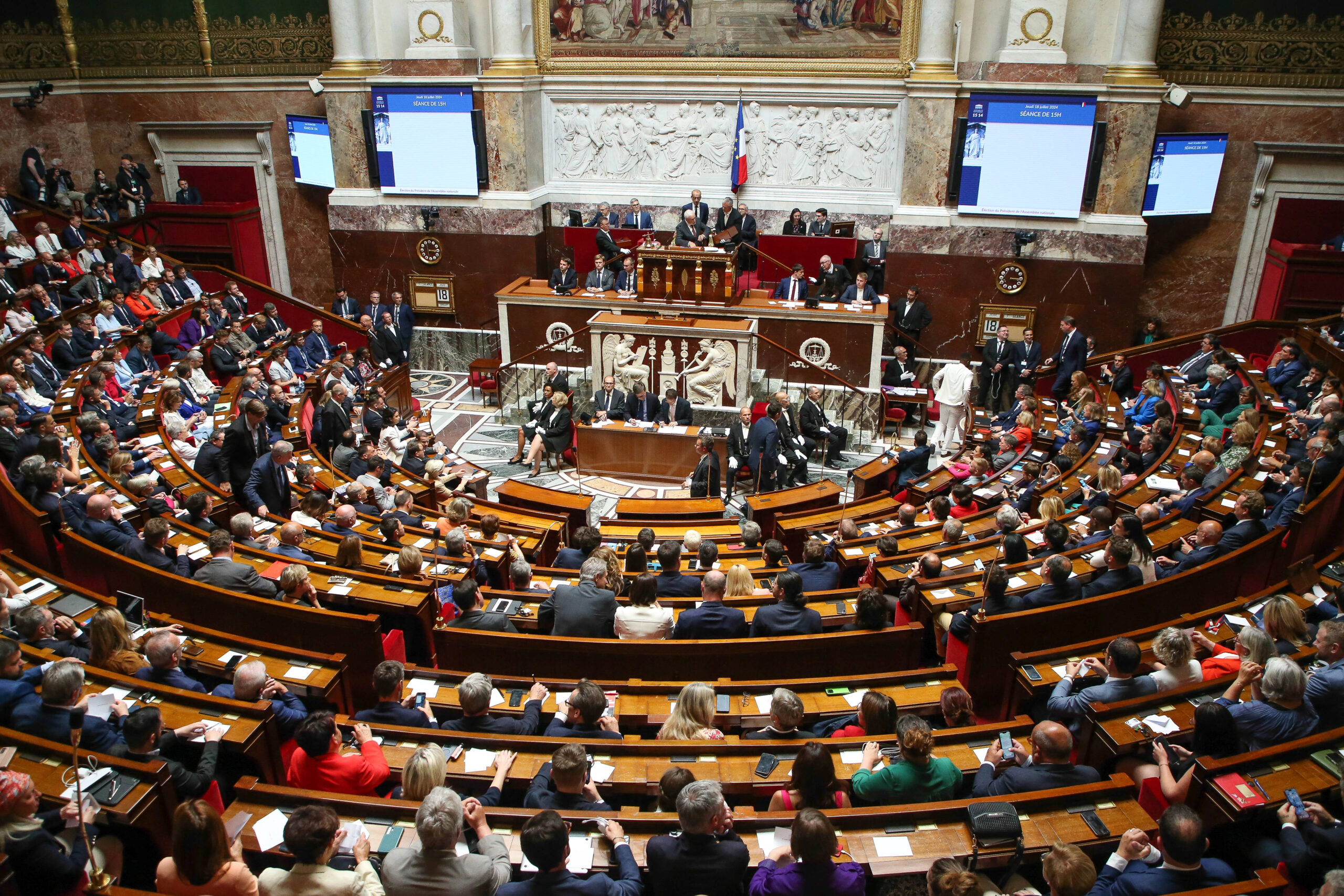 Paris: Election Of Franc&rsquo;s National Assembly President