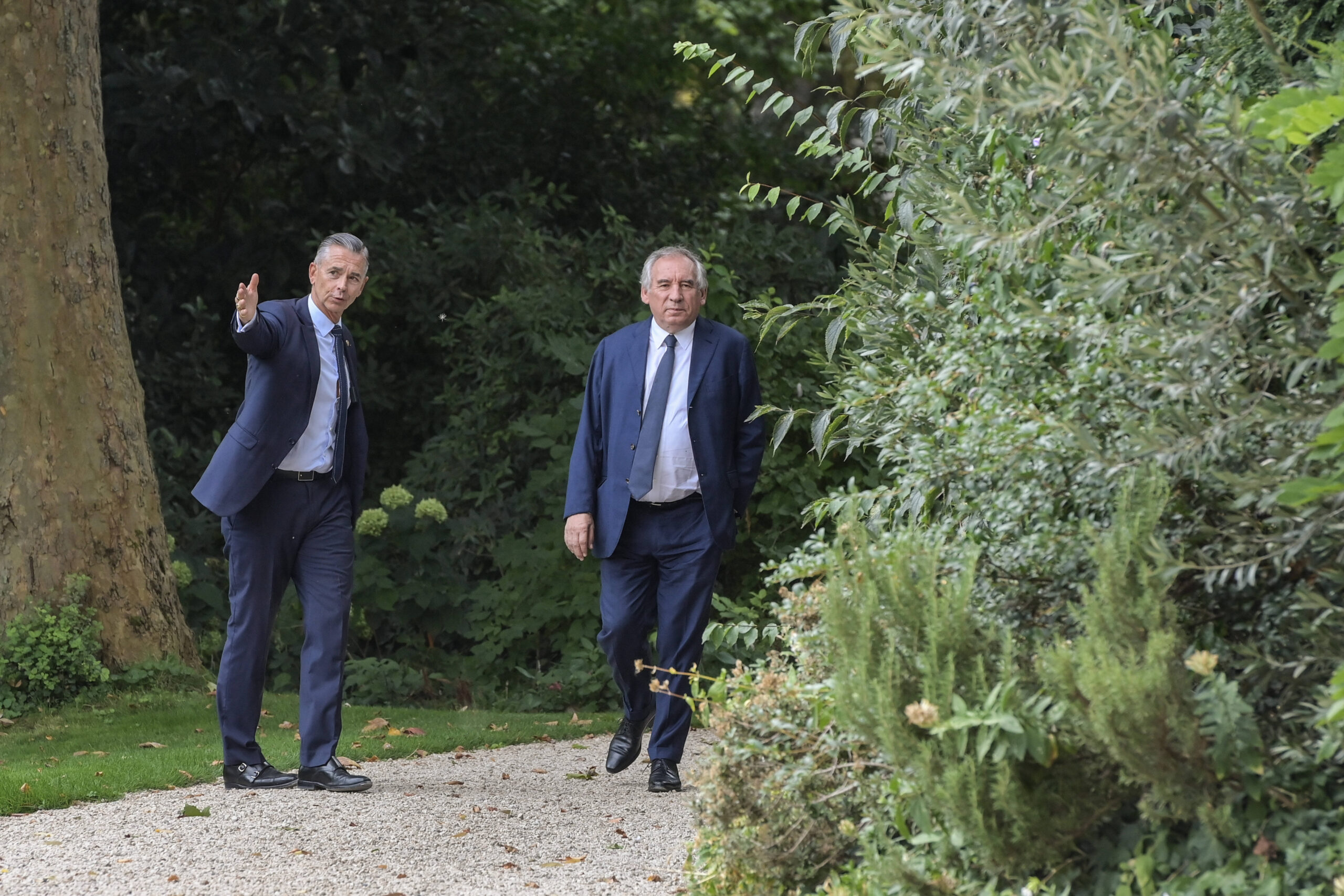 Paris: Concertation Emmanuel Macron et le bloc central Elysee