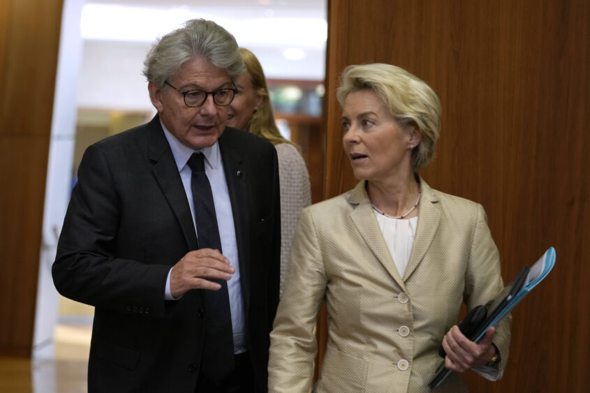 Encadrement de l’iA : « Il est hors de question de détricoter nos lois » avertit Thierry Breton