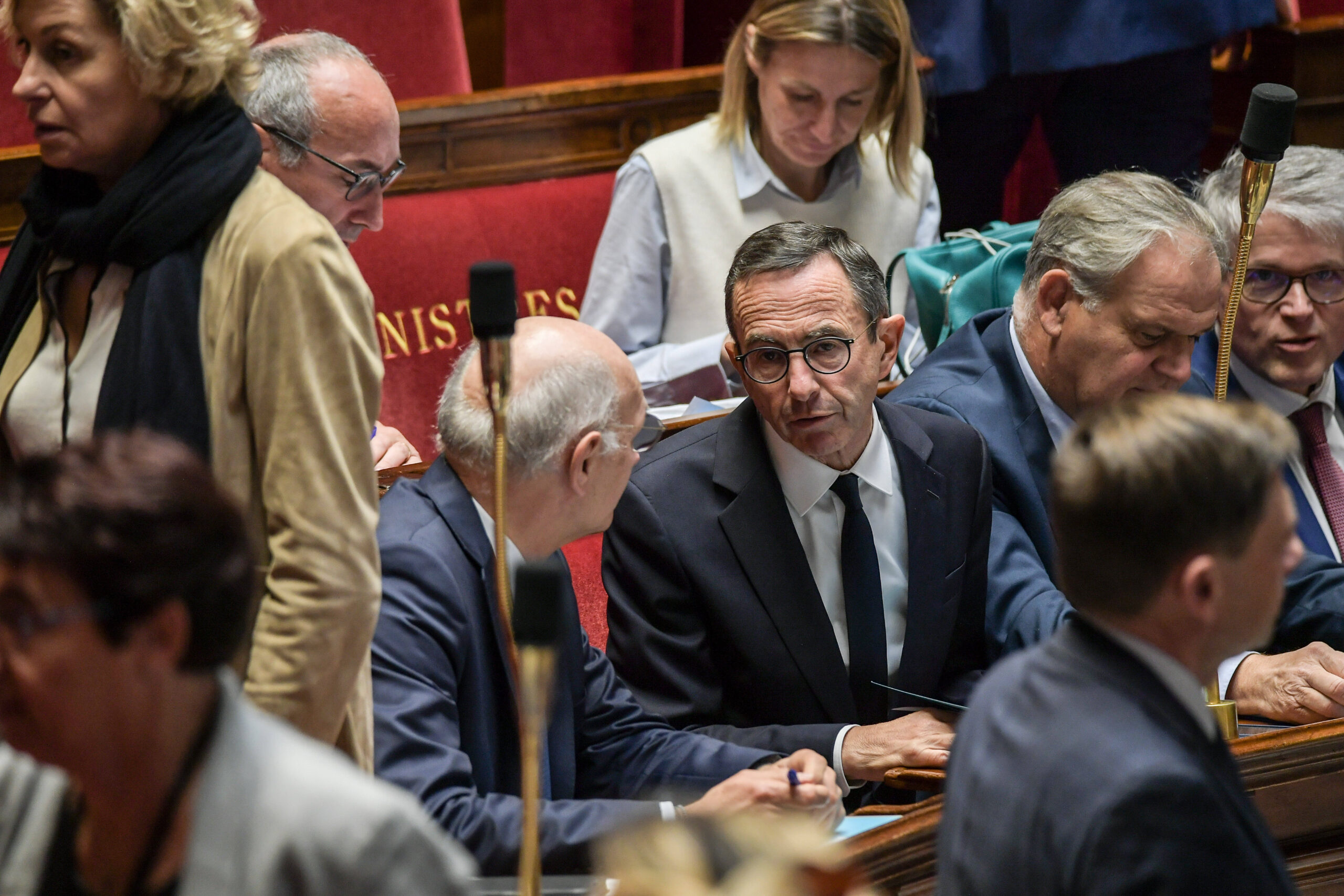 Paris: Seance questions au gouvernement Assemblee nationale