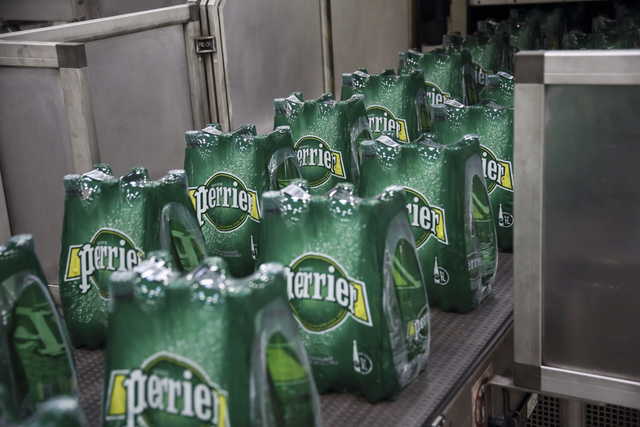 Visite de l&rsquo;usine Perrier a Vergeze