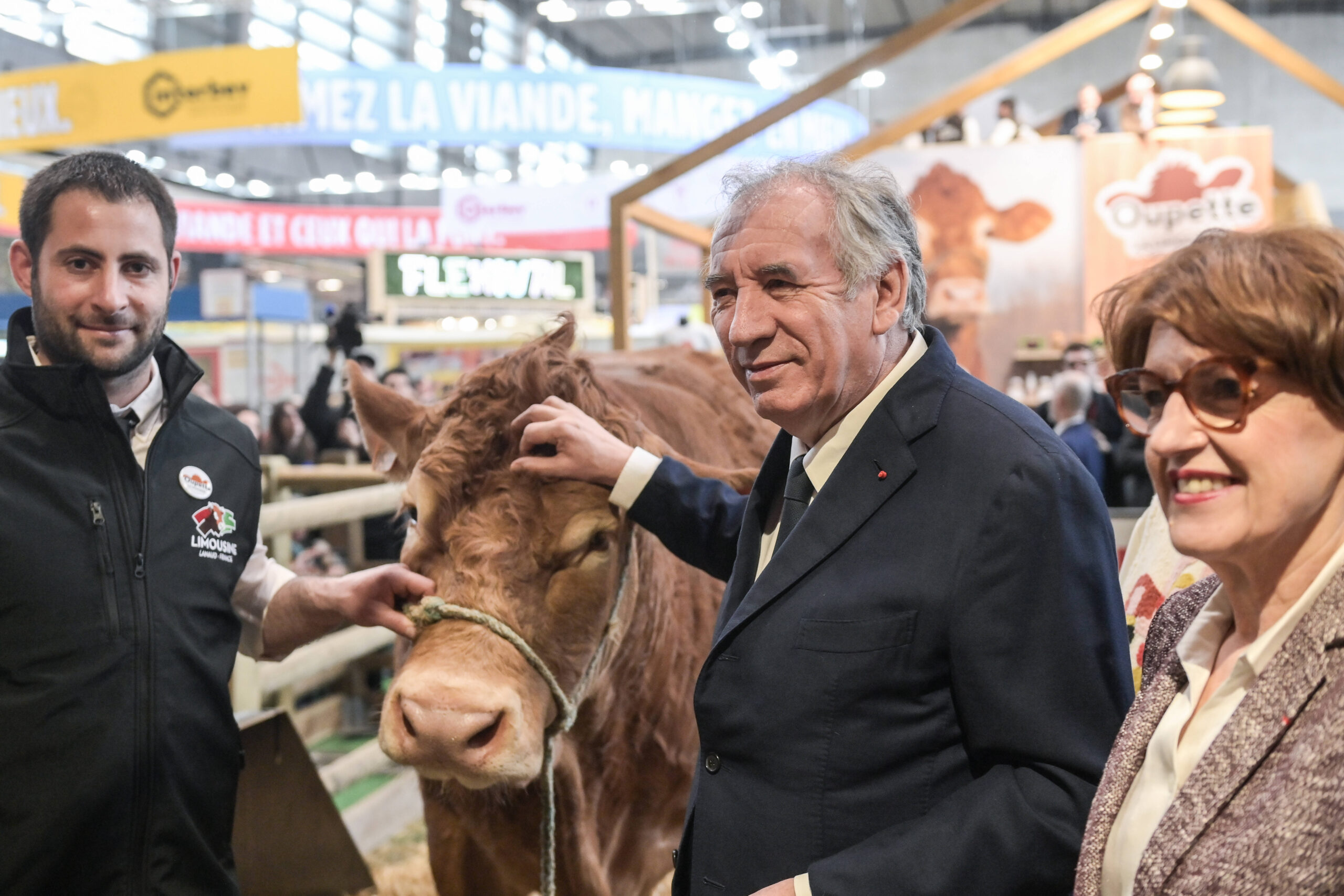 François Bayrou s&rsquo;est rendu au Salon de l&rsquo;agriculture ce 24 février.