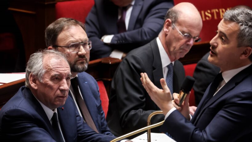 François Bayrou, l'homme à la manette