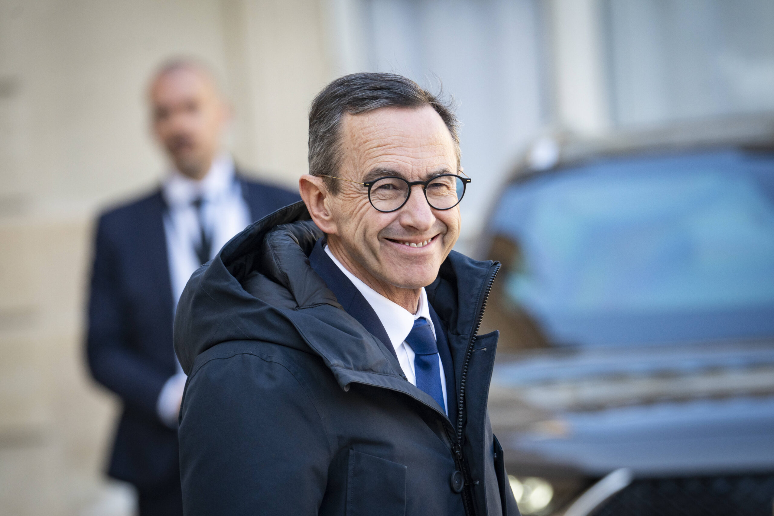 Paris : Sortie Conseil des Ministres