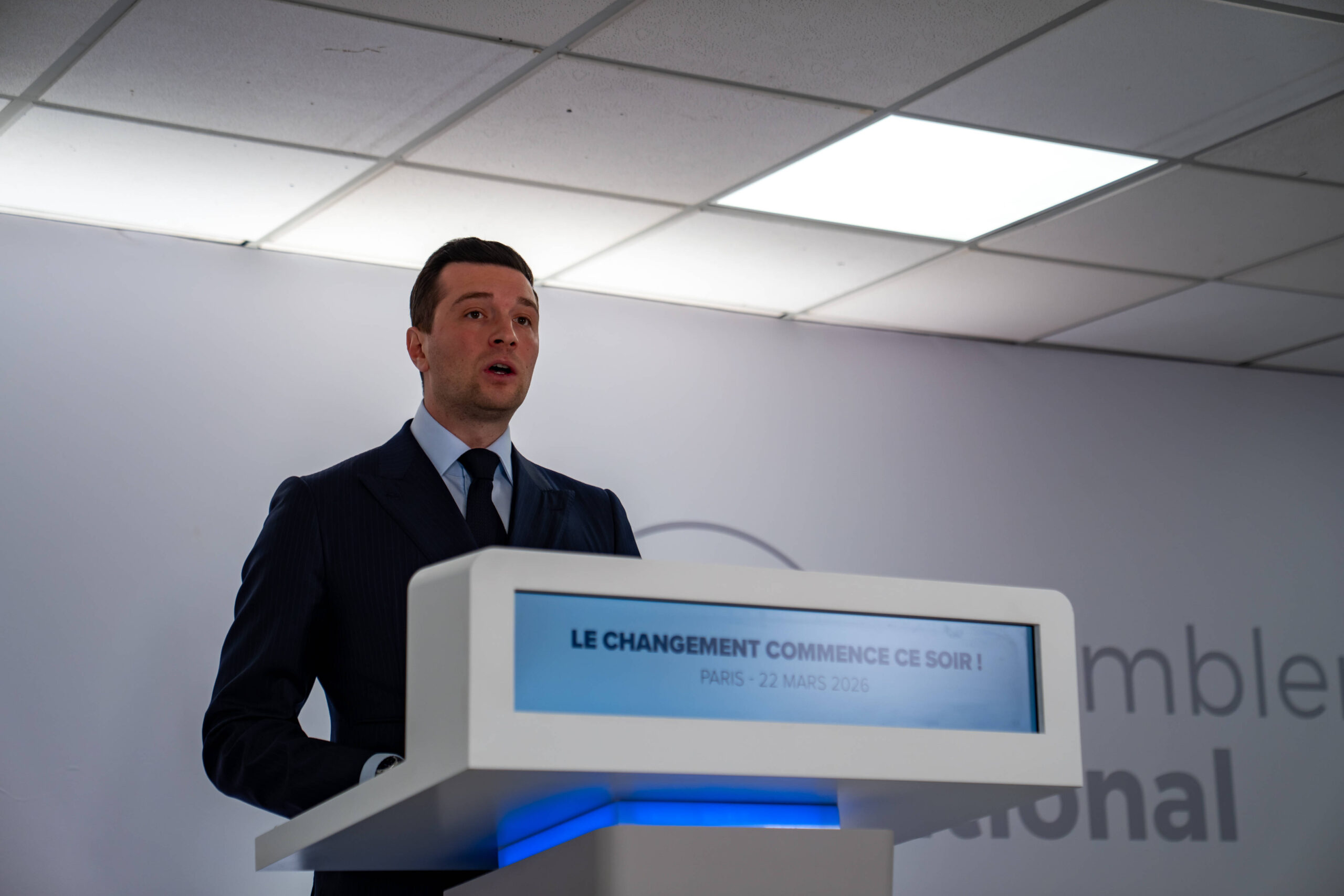 Municipales 2026 : le RN a « suffisamment de forces vives pour espérer pouvoir constituer un groupe [au Sénat] »