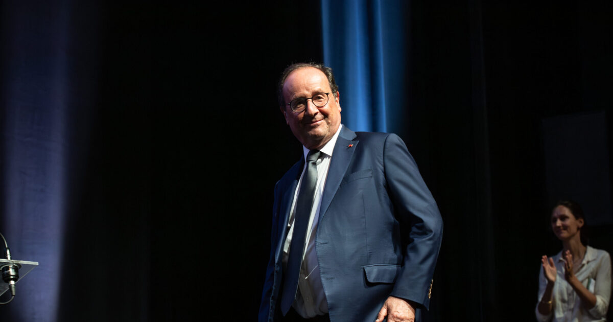 Présidentielle : devant ses amis réunis à la questure du Sénat, François Hollande se prépare et met en garde contre les « candidatures de témoignage »