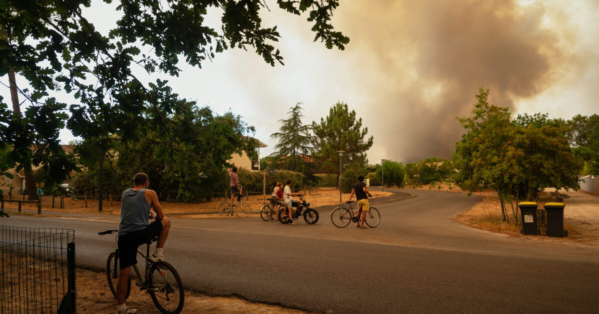 Incendie au Cap-Ferret : 10 000 hectares parcourus, 80 maisons brûlées et 40 000 personnes évacuées, « le feu continue de progresser », annonce Laurent Nuñez