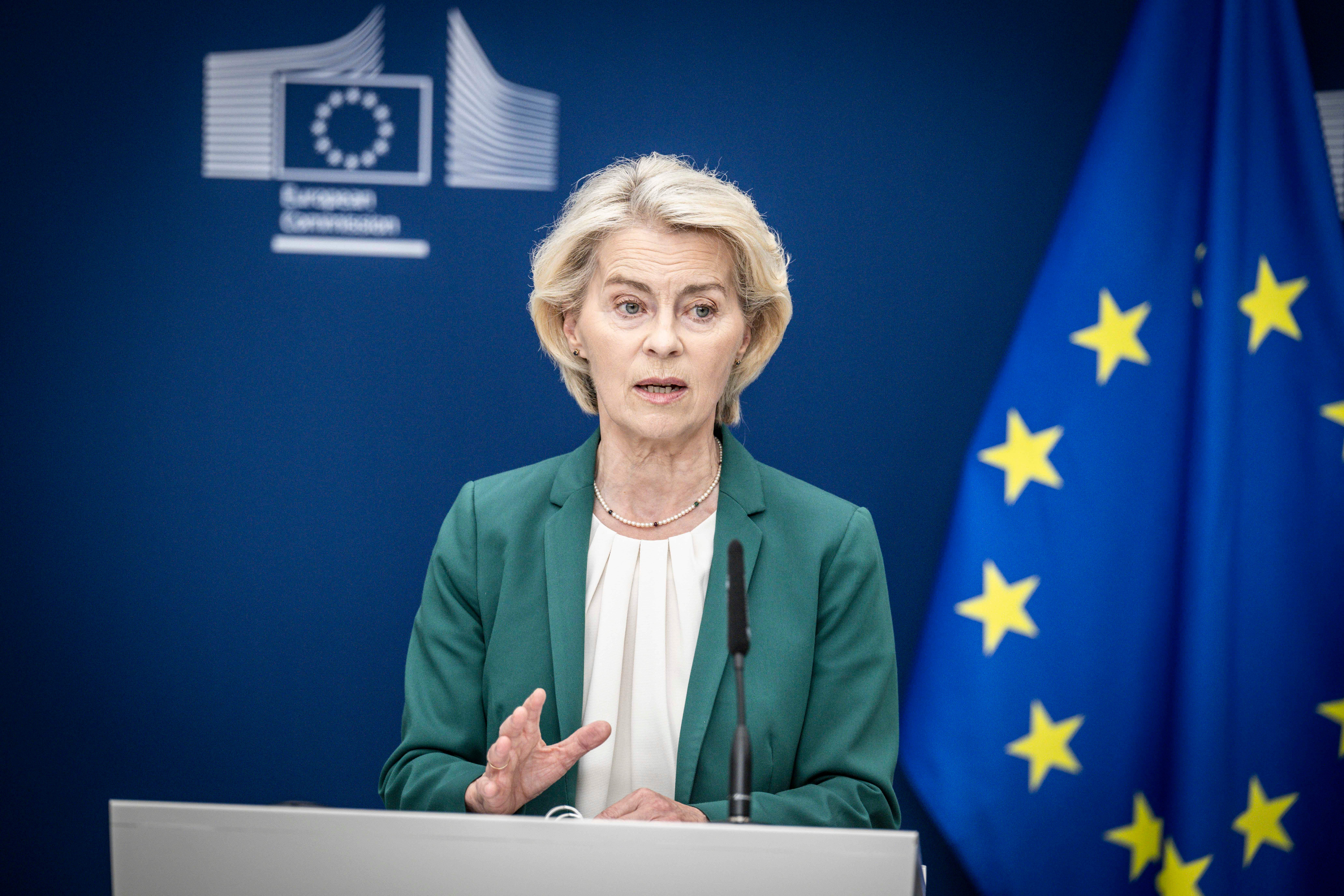 Interdiction des réseaux sociaux aux moins de 15 ans : la présidente de la Commission européenne, Ursula von der Leyen, sous pression