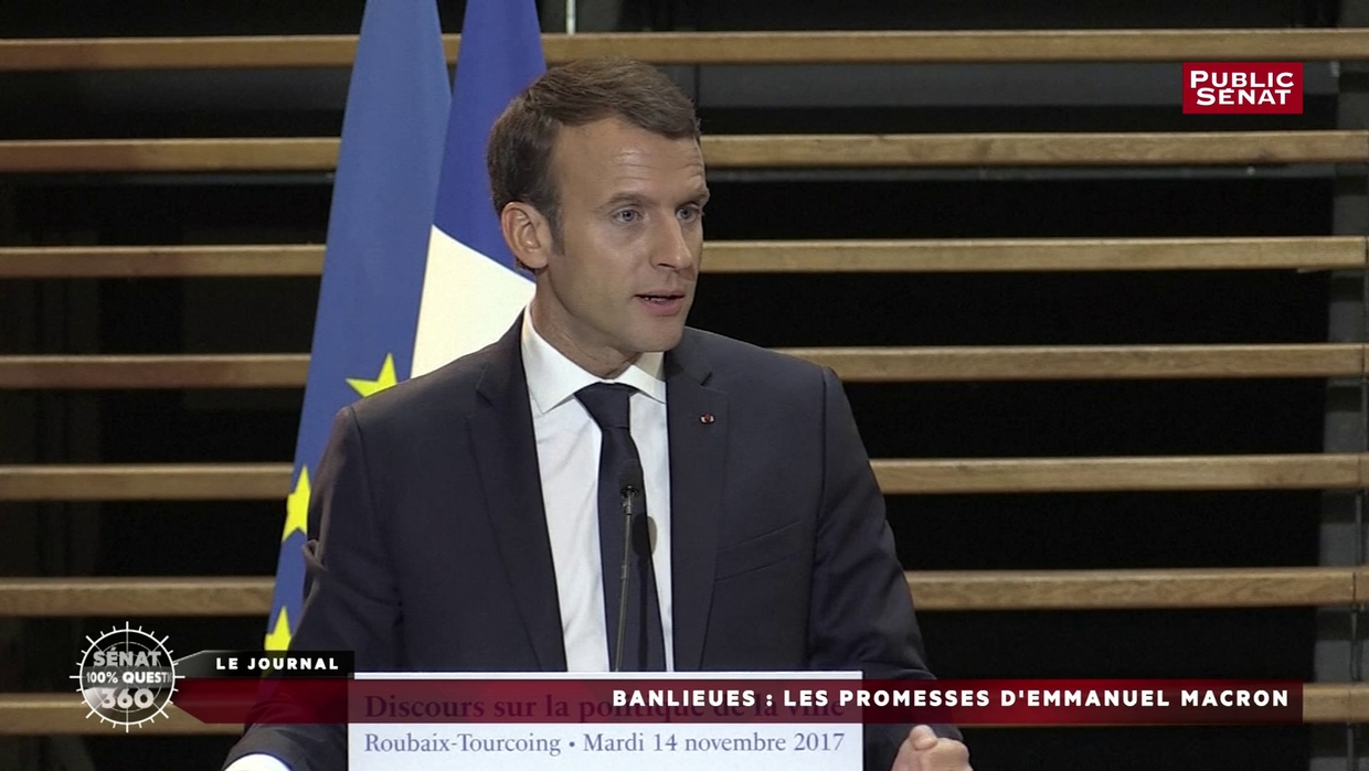 Politique De La Ville Ce Qu Il Faut Retenir Du Discours De Macron Public Senat