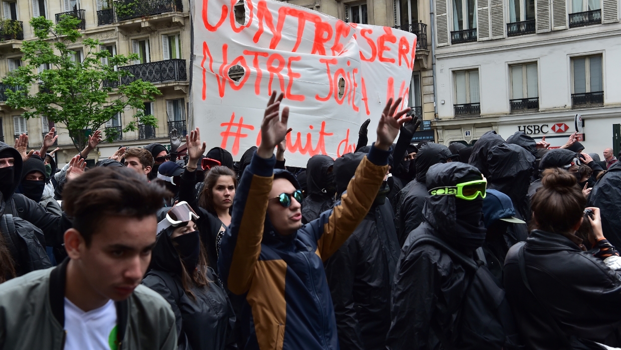 Manifestation à Paris pour un Manifestation à Paris pour un