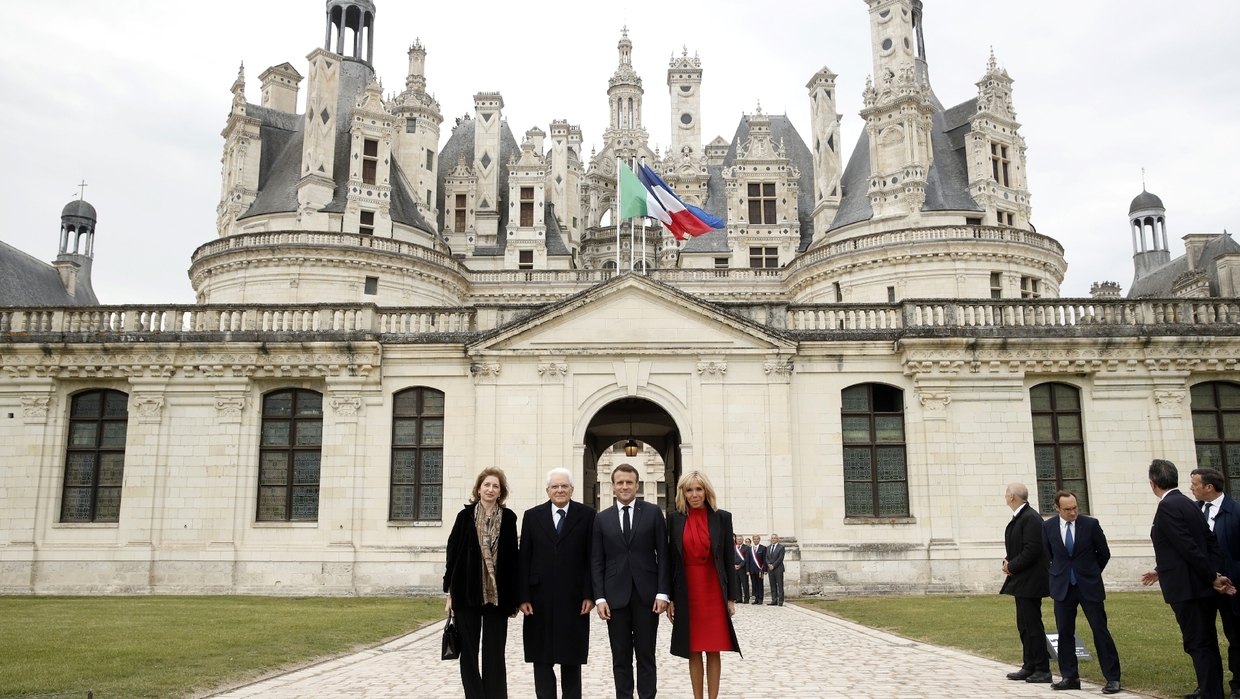 Leonard De Vinci Macron Et Mattarella Celebrent L Amitie Franco Italienne Public Senat