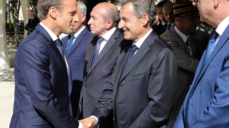Sarkozy "n'est pas le père spirituel d'Emmanuel Macron ...