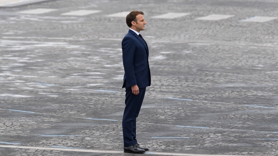 Paris: Macron attends the annual Bastille Day military parade 