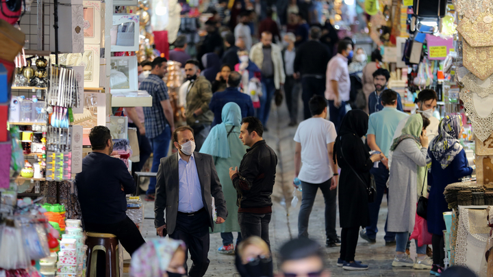 Le grand bazar de Téhéran