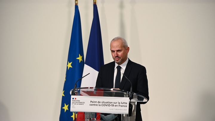 Jérôme Salomon le 7 décembre 2020
