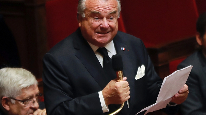 Le député LR Alain Marsaud, le 12 octobre 2016 à l'Assemblée nationale