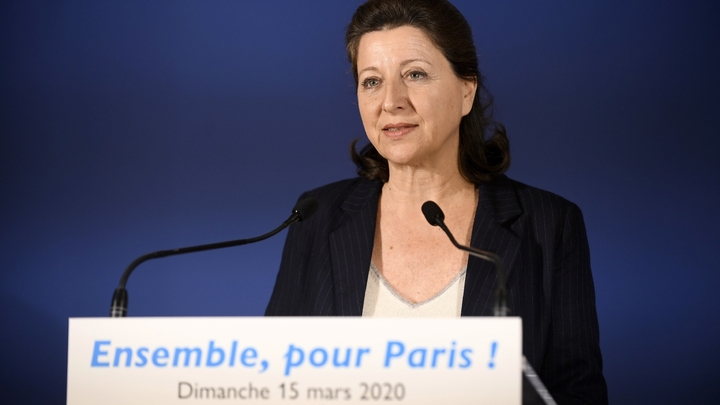 Agnès Buzyn le 15 mars 2020 à Paris