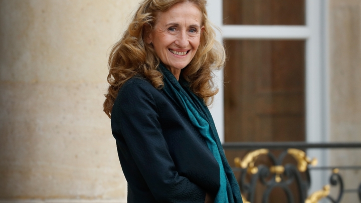La ministre de la Justice, Nicole Belloubet, au Palais de l'Elysée le 25 octobre 2017