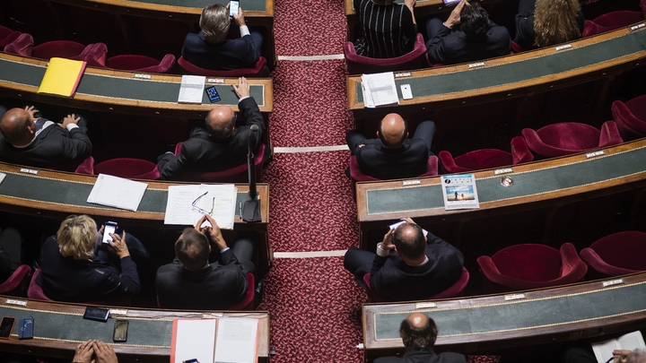 L'hémicycle du Sénat