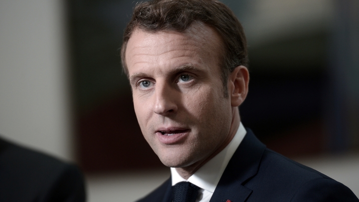 Emmanuel Macron le 17 mai 2019 à Biarritz