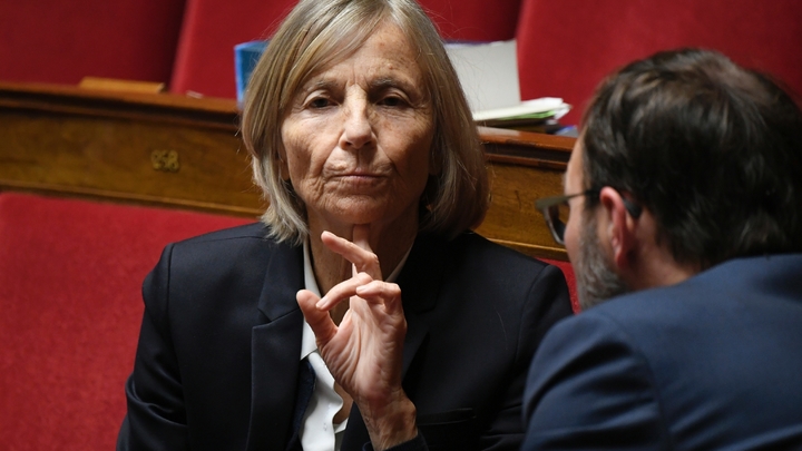 La vice-présidente du MoDem Marielle de Sarnez, le 3 décembre 2019 à l'Assemblée nationale à Paris