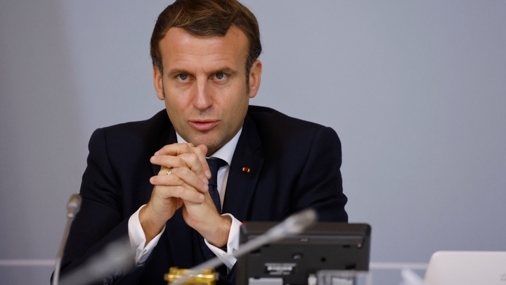 Le président Emmanuel Macron le 17 novembre 2020 à Paris