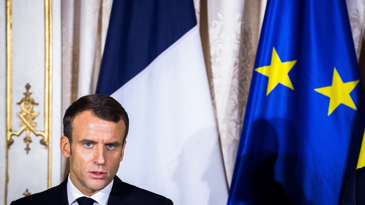 Emmanuel Macron en visite officielle en Belgique, le 19 novembre 2018
