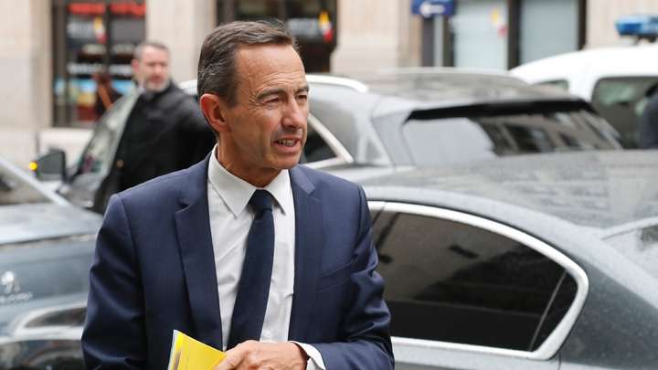 Le président du groupe Les Républicains (LR) au Sénat Bruno Retailleau, le 11 juin 2019 à Paris