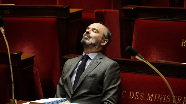 Le Premier ministre Edouard Philippe à l'Assemblée nationale à Paris le 31 mars 2020