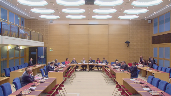 Une audition au Sénat