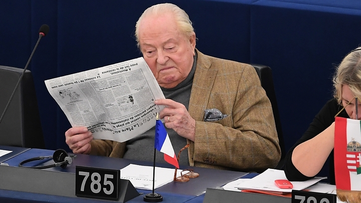 Jean-Marie Le Pen, photo du 14 mars 2018.