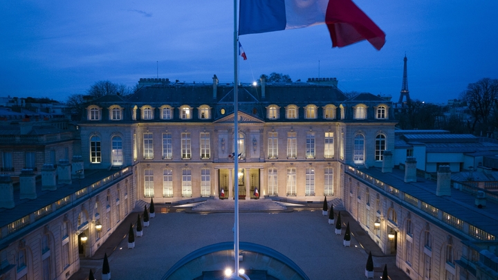 Le palais de l'Elysée, le 12 mars 2019 à Paris