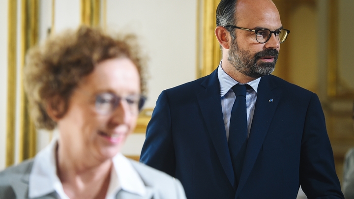 Muriel Pénicaud et Edouard Philippe en juin 2019