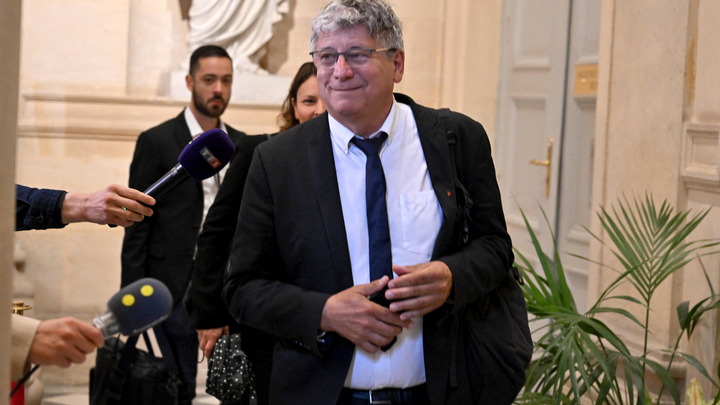 France Politics Eric Coquerel and Jean-Philippe Tanguy