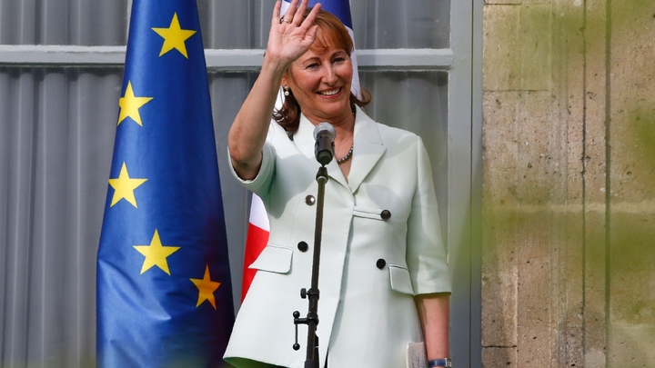 Ségolène Royal à Paris, le 17 mai 2017