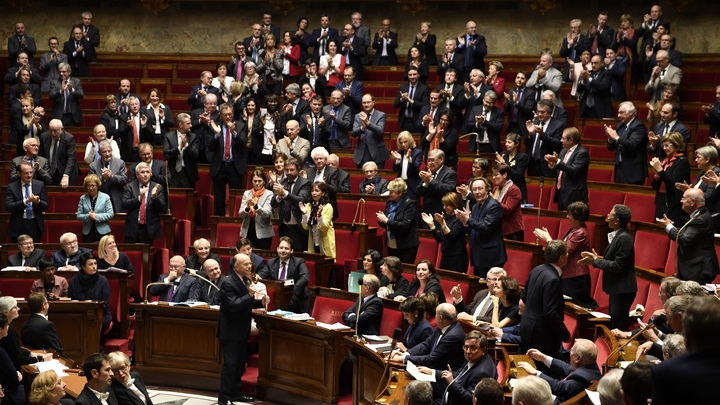 Les députés à l'Assemblée nationale, le 7 décembre 2016 à Paris