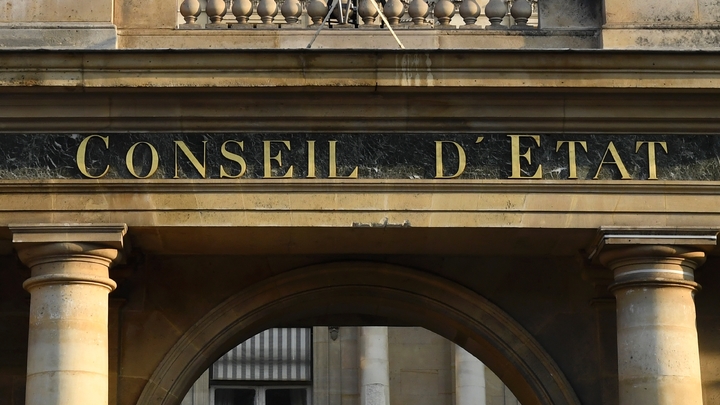 Le Conseil d'Etat à Paris, place du Palais Royal