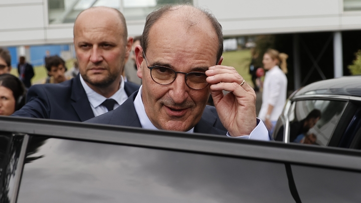 Le Premier ministre Jean Castex dans l'Essonne, le 4 juillet 2020