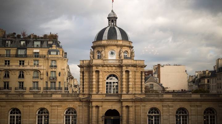 Le Palais du Luxembourg qui abrite le Sénat, à Paris 8 novembre 2016
