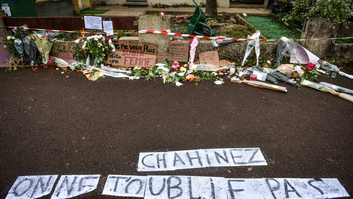 Tribute to Chahinez, killed by her husband in Merignac.