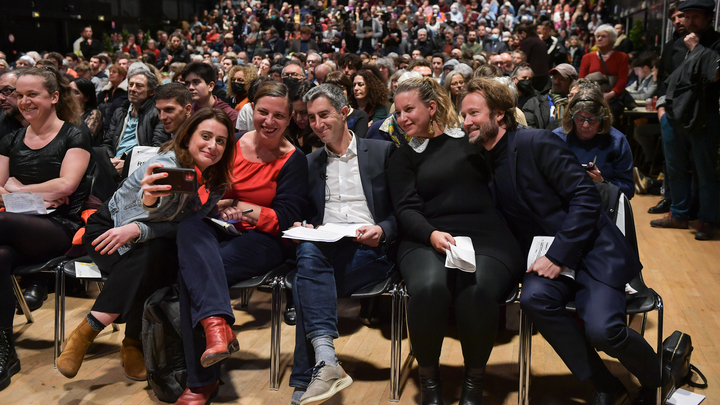 Paris: Reporterre et Fakir meeting contre reforme retraite
