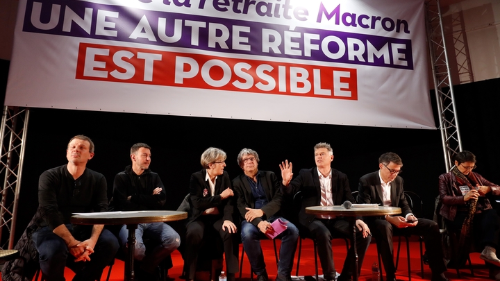 La gauche rassemblée contre la réforme des retraites