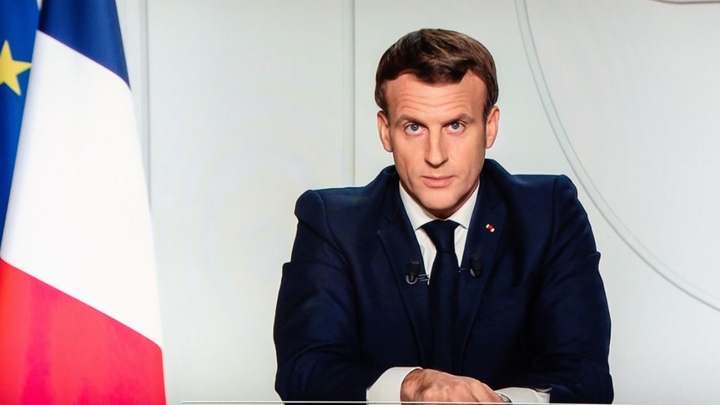 Emmanuel Macron allocution
